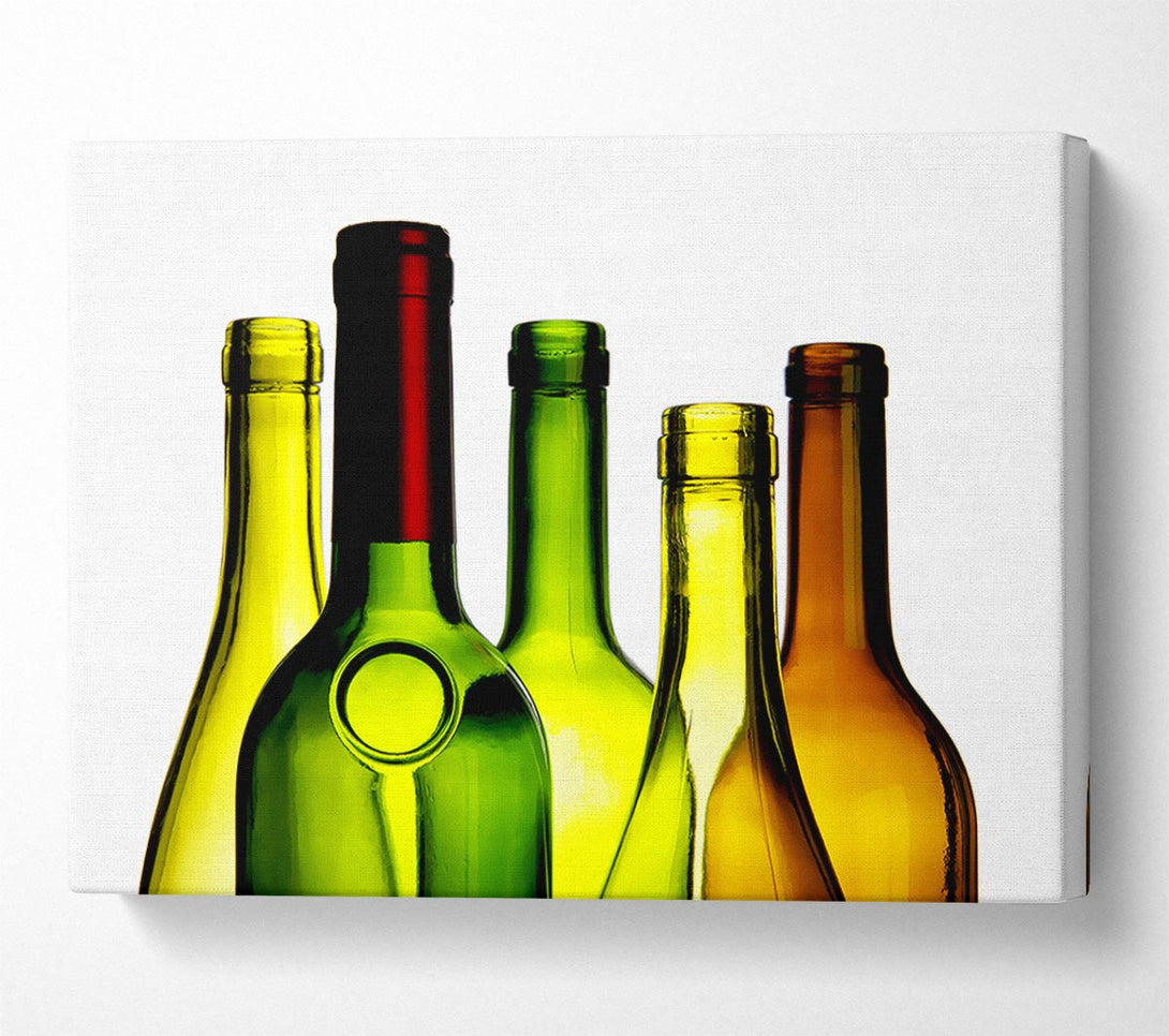  A Canvas Print of Wine Bottle Galour Canvas Art