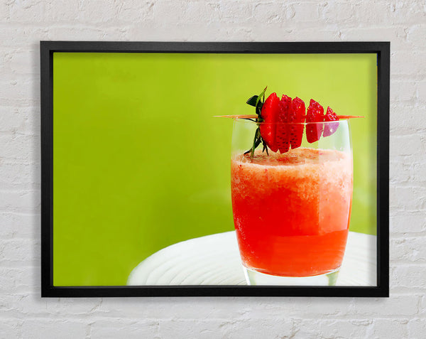 Strawberry Dakari Framed Print