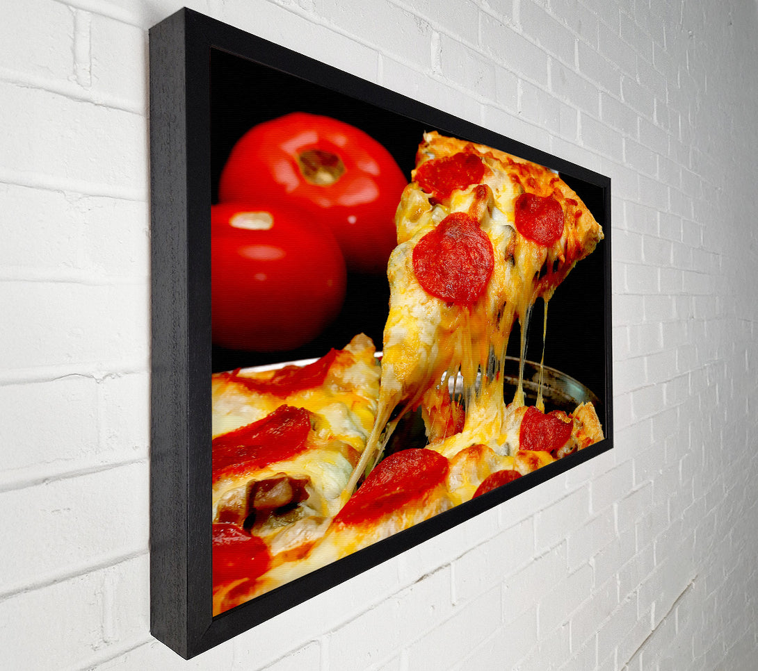  A Canvas Print of Pizza Heaven Canvas Print