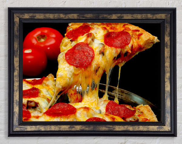 Pizza Heaven Framed Print