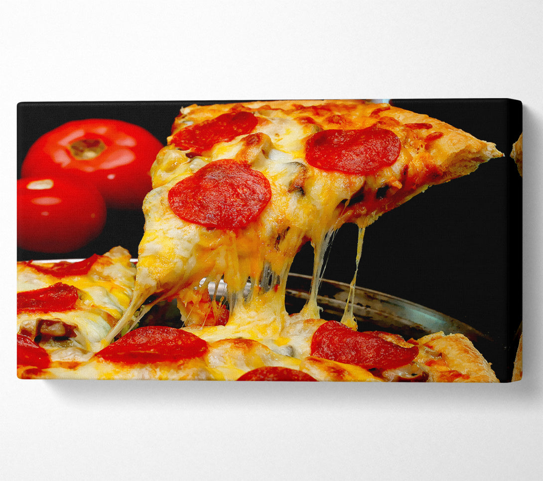  A Canvas Print of Pizza Heaven Canvas Print