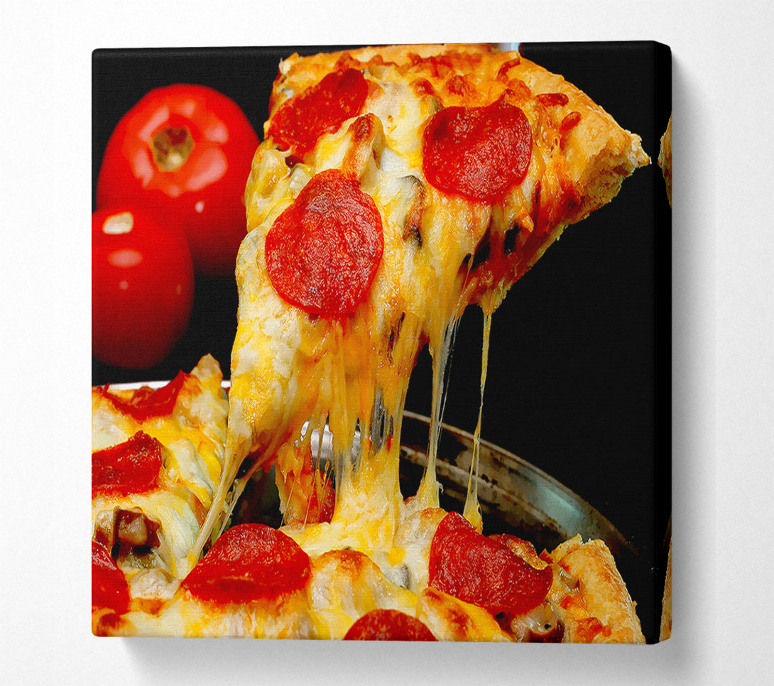  A Canvas Print of Pizza Heaven Canvas Print