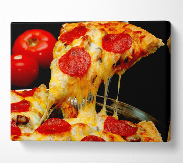  A Canvas Print of Pizza Heaven Canvas Print