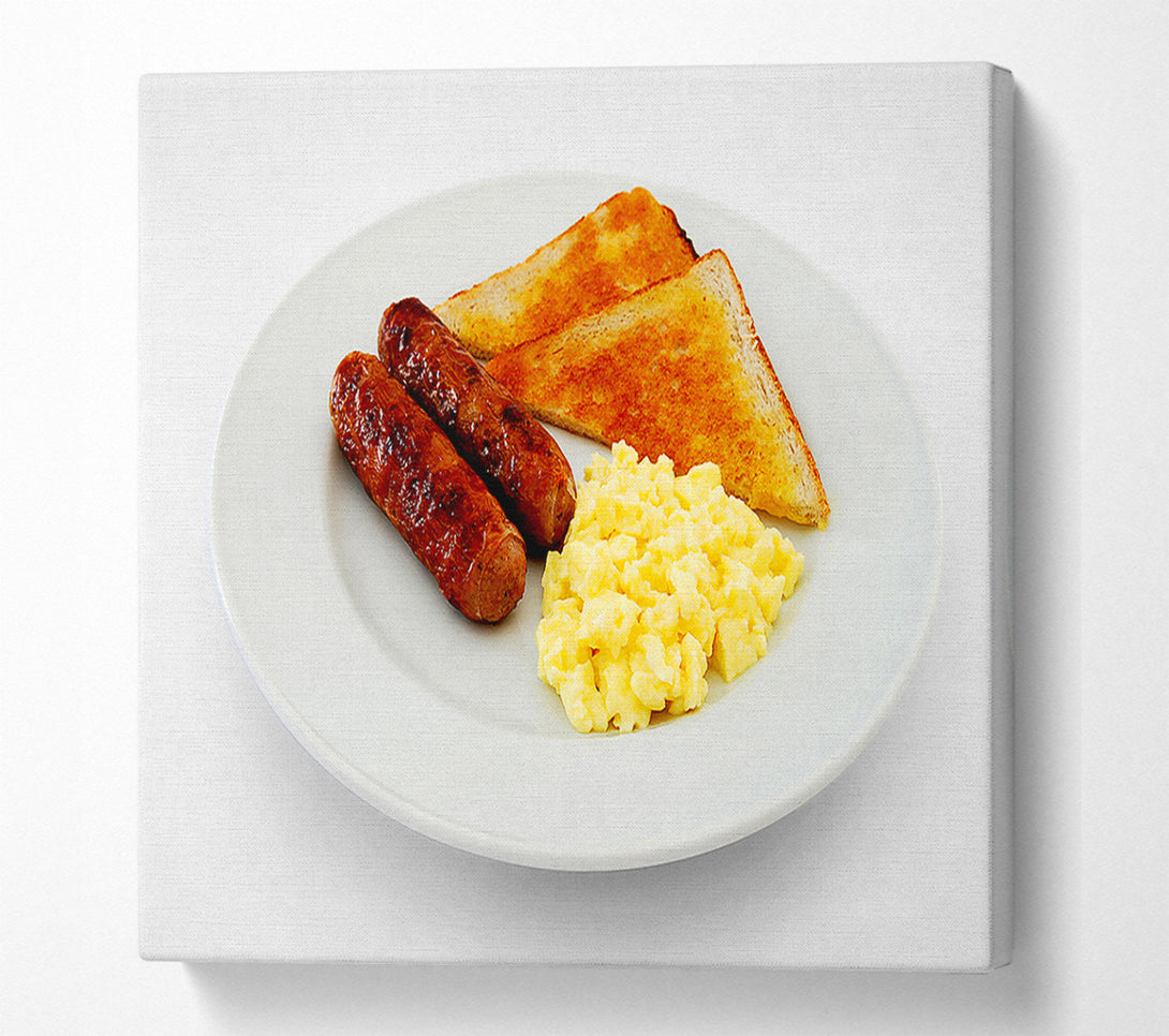  A Canvas Print of Scrambled Egg Canvas Art