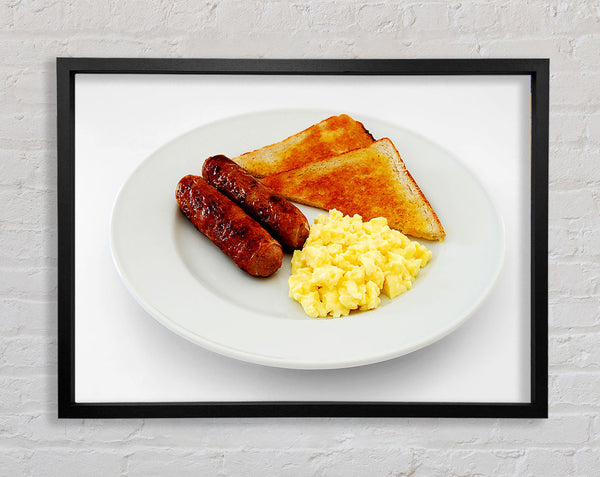 Scrambled Egg Framed Print