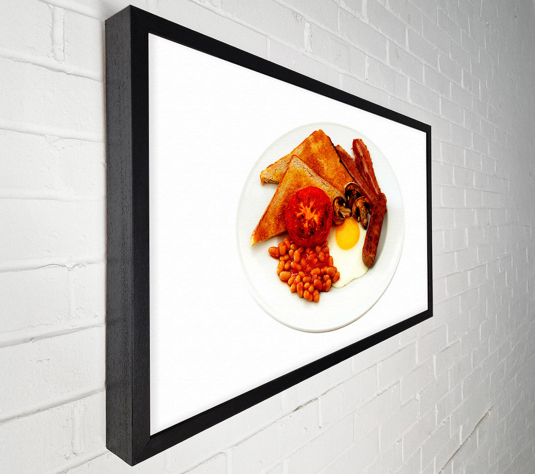  A Canvas Print of Full English Fry-Up Canvas Art