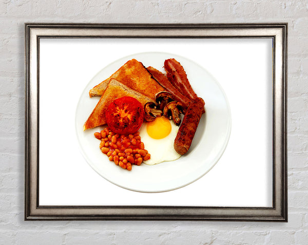 Full English Fry-Up Framed Print