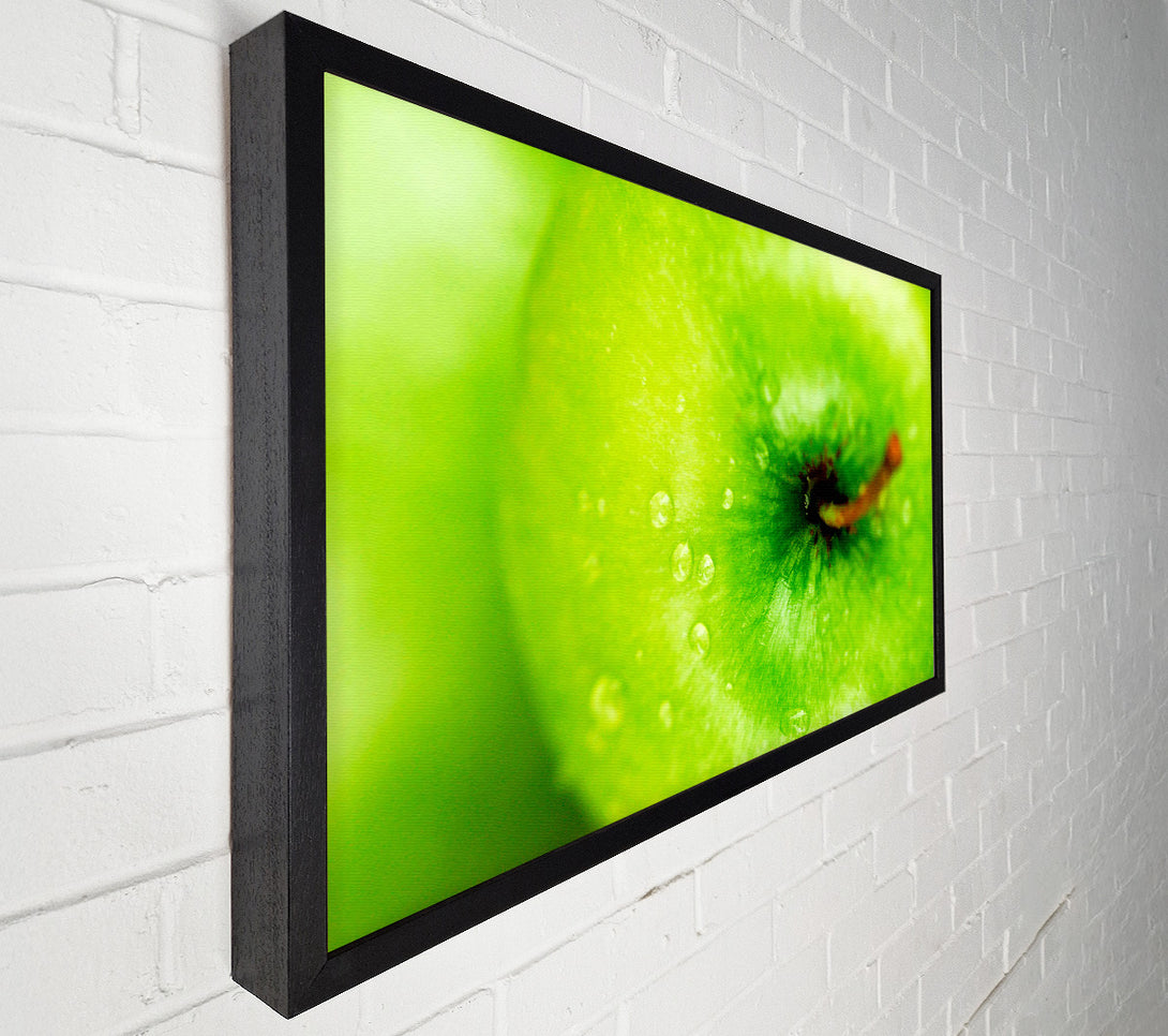  A Canvas Print of Dewdrop Apple Canvas Art