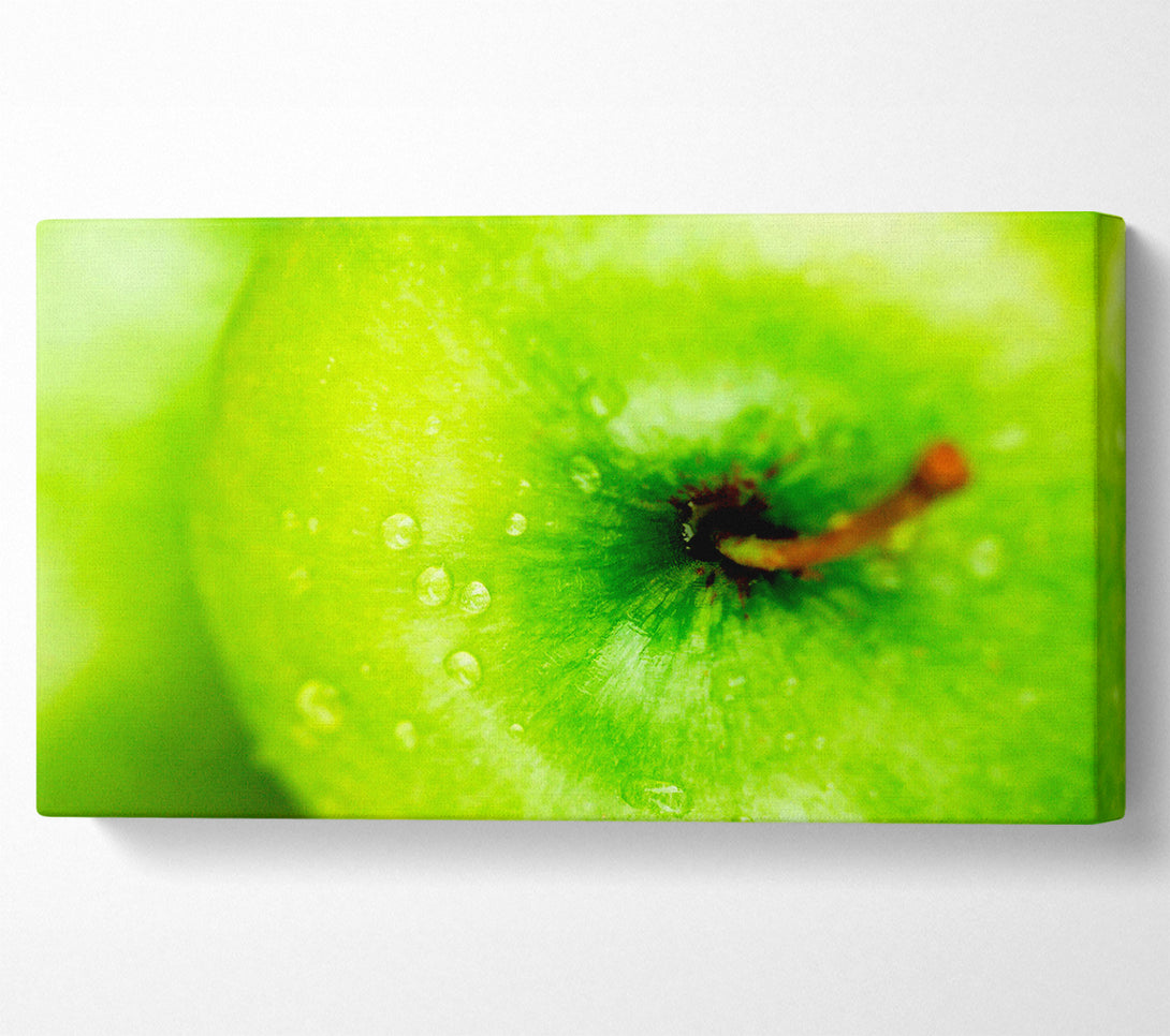  A Canvas Print of Dewdrop Apple Canvas Art