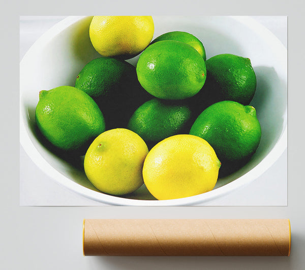 Lemon And Limes Giclee Print