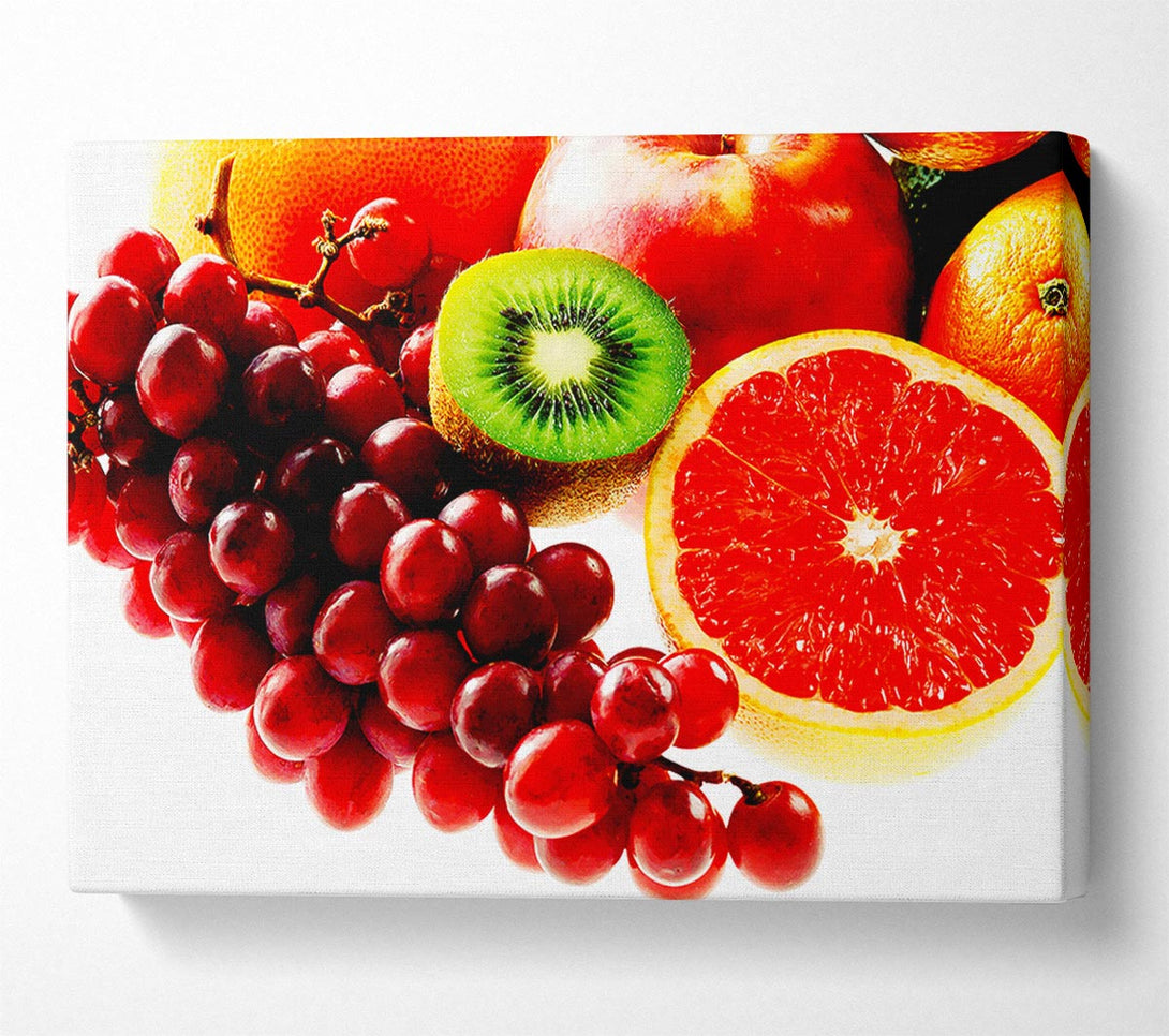  A Canvas Print of Fruit Infusion Canvas Print