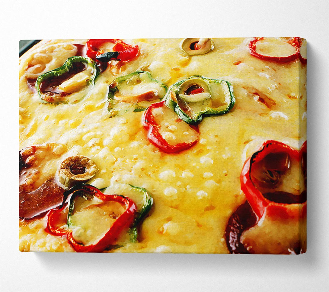  A Canvas Print of Nothing But Pizza Canvas Art