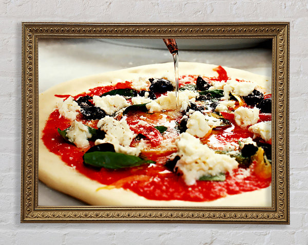 Italian Pizza Framed Print
