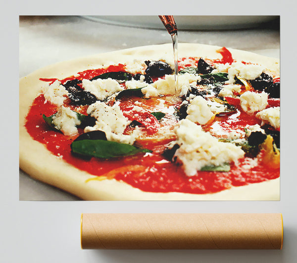 Italian Pizza Giclee Print