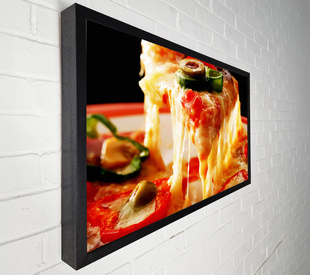  A Canvas Print of Pizza Offering Canvas Art