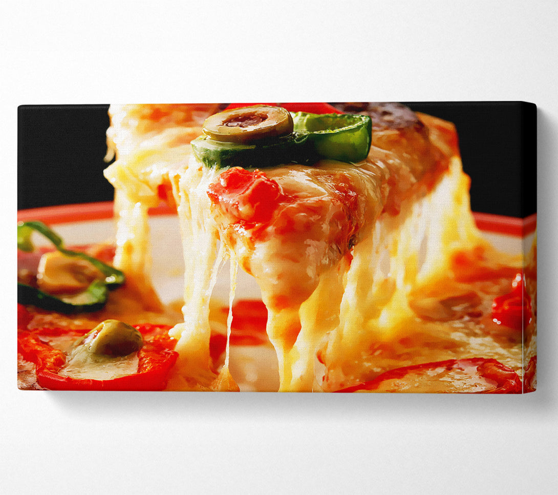  A Canvas Print of Pizza Offering Canvas Art