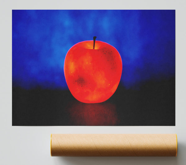 Red Apple Glow Giclee Print