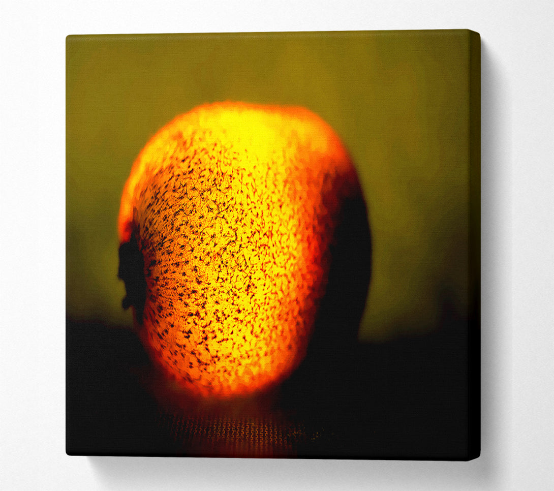  A Canvas Print of Kiwi Glow Canvas Wall Art