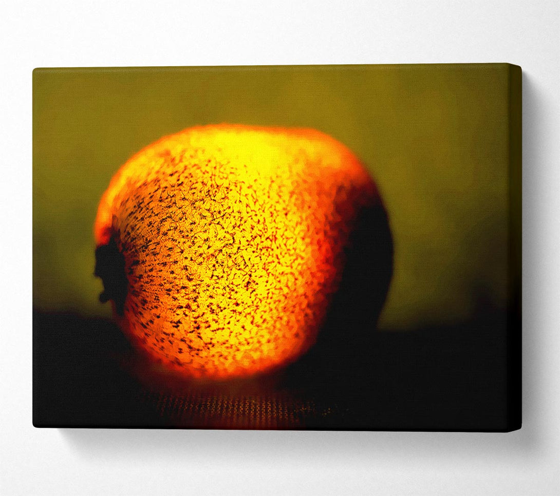  A Canvas Print of Kiwi Glow Canvas Wall Art