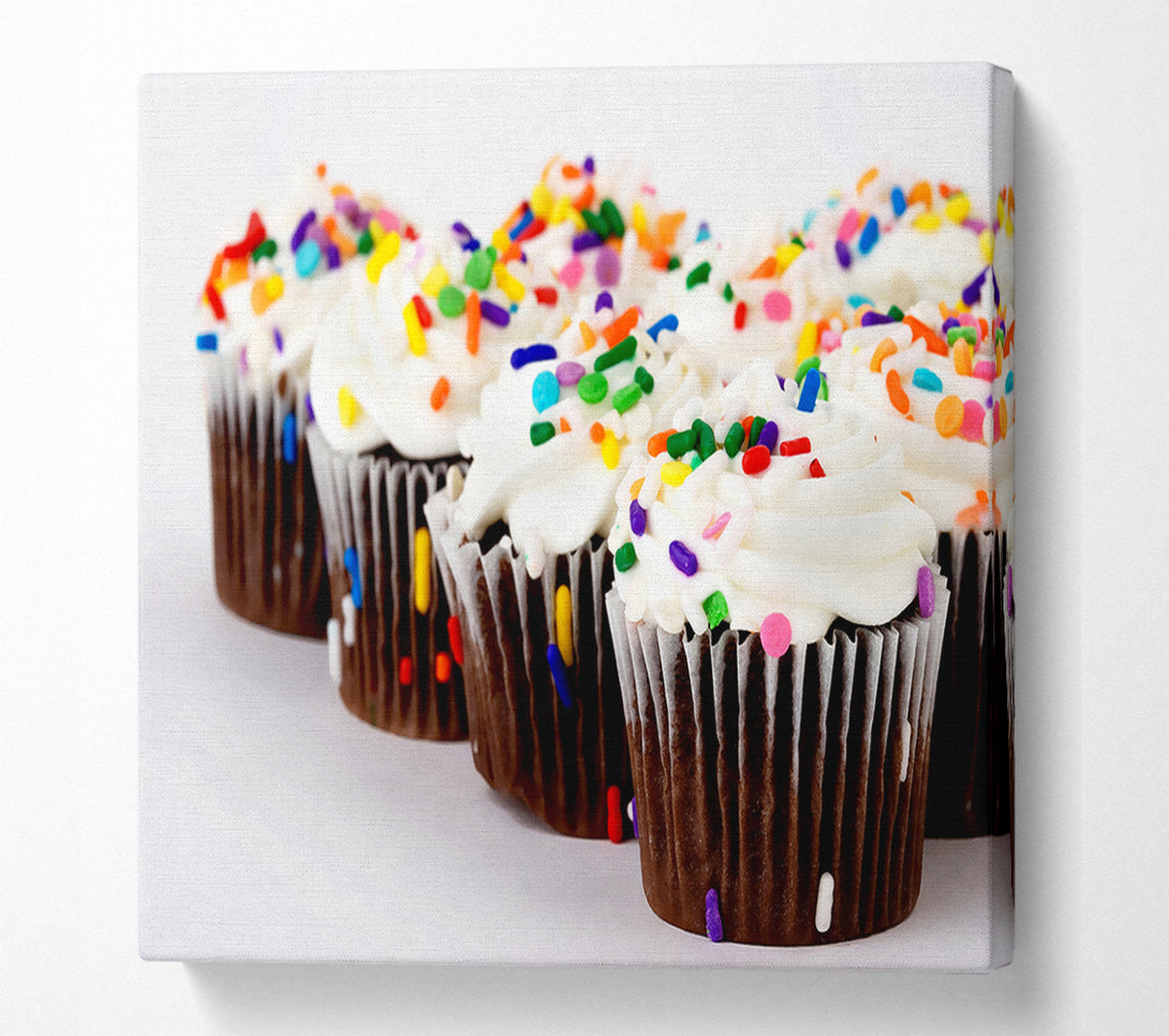  A Canvas Print of Cupcake Srinkles Canvas Print
