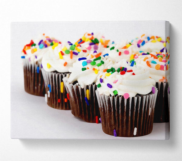  A Canvas Print of Cupcake Srinkles Canvas Print