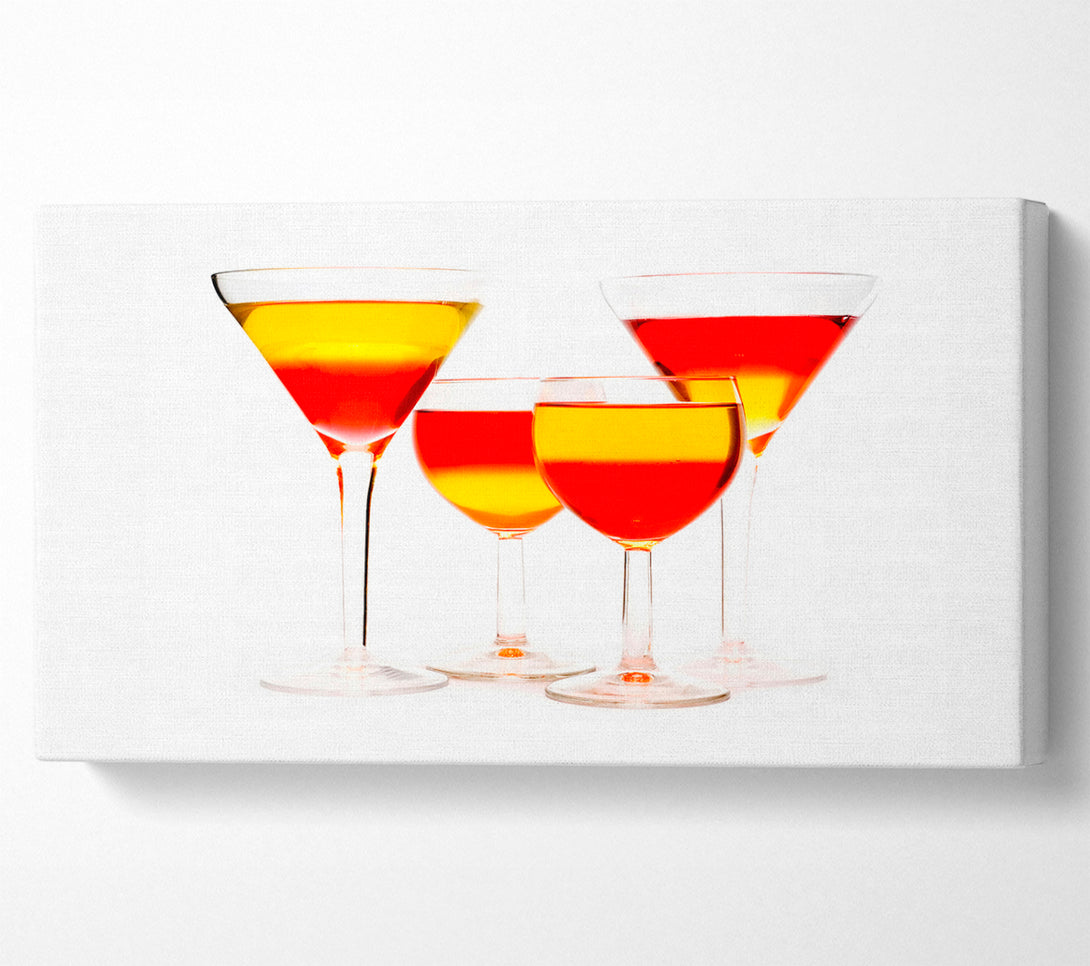  A Canvas Print of Anyone For Mixed Cocktails Canvas Wall Art