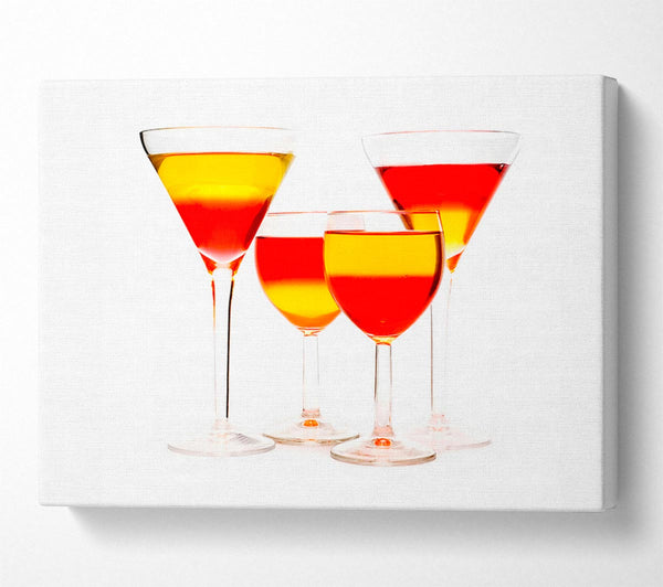  A Canvas Print of Anyone For Mixed Cocktails Canvas Wall Art