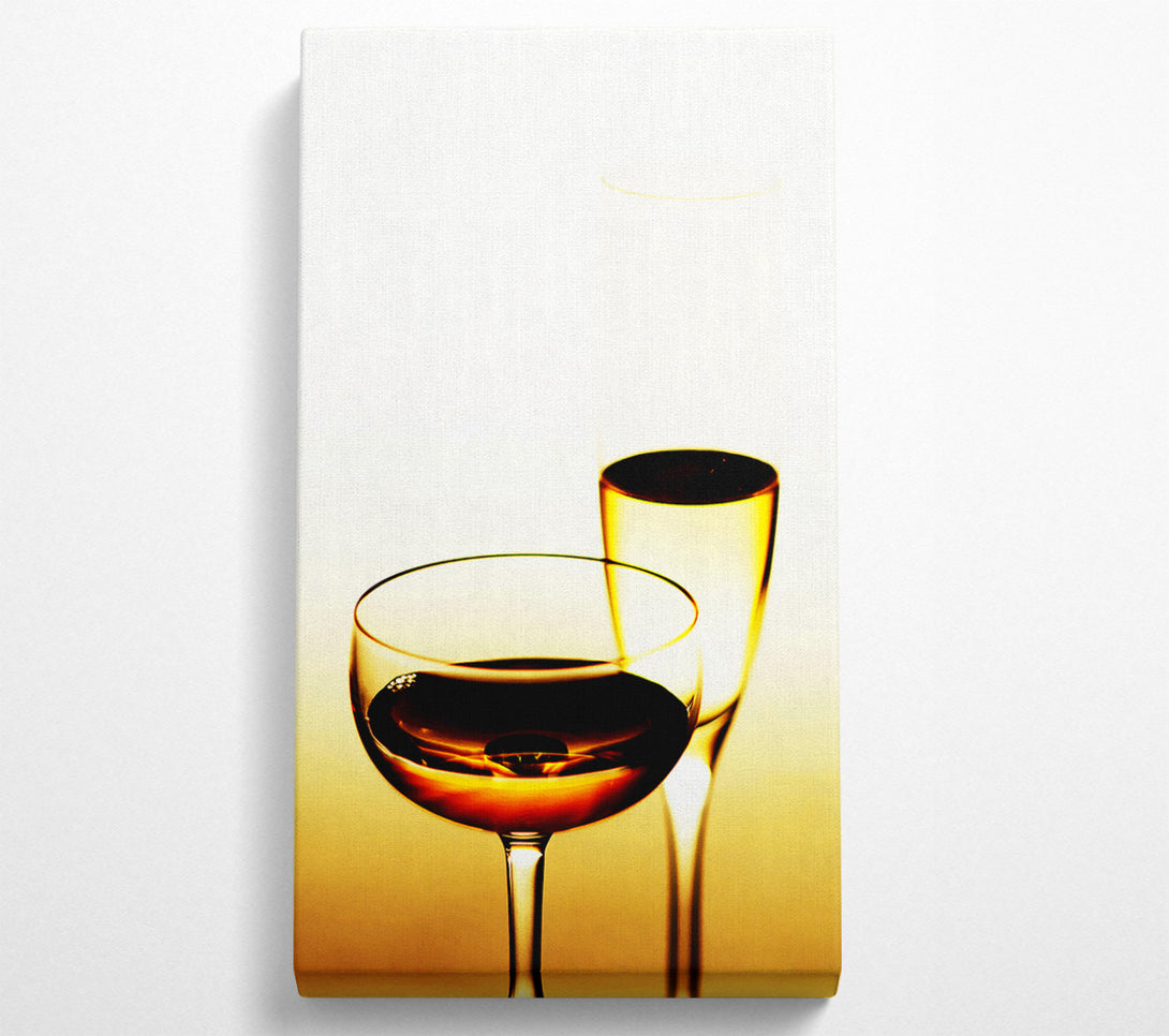  A Canvas Print of Wine Or Champagne Canvas Wall Art