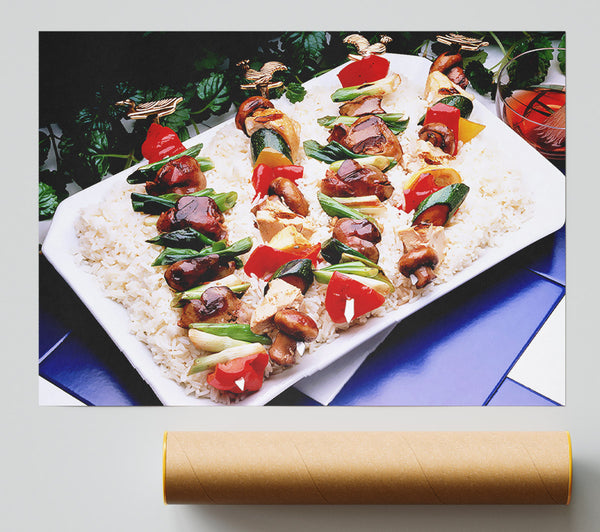 Kebab Platter Poster