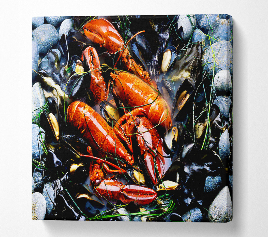  A Canvas Print of Lobster Pot Canvas Print