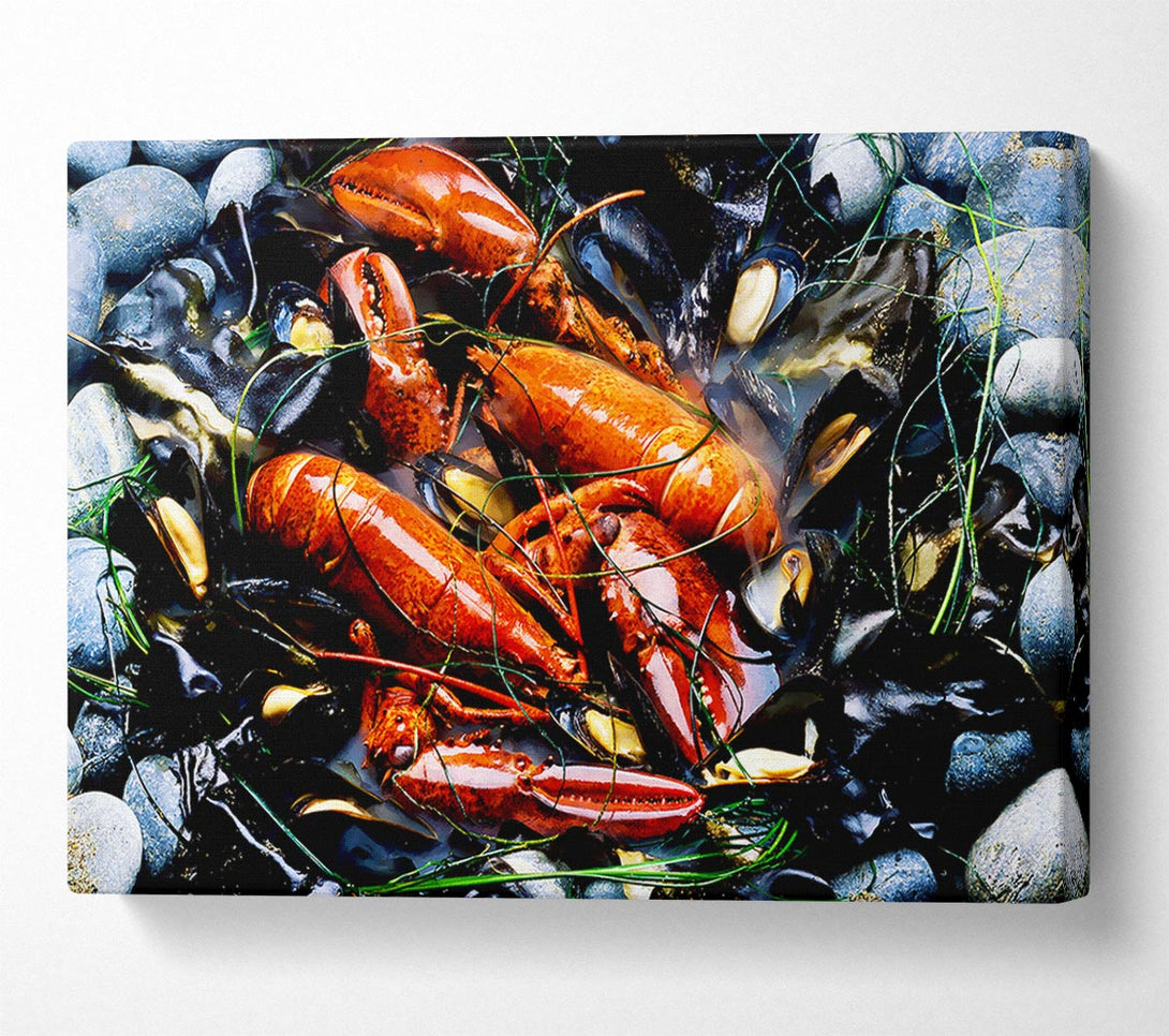  A Canvas Print of Lobster Pot Canvas Print