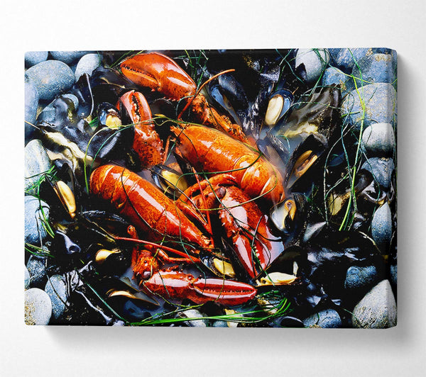  A Canvas Print of Lobster Pot Canvas Print