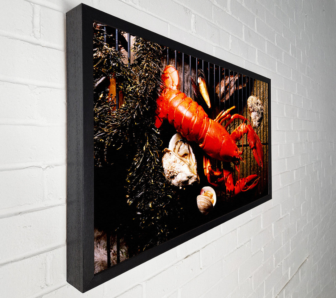  A Canvas Print of Lobster Barbeque Canvas Print