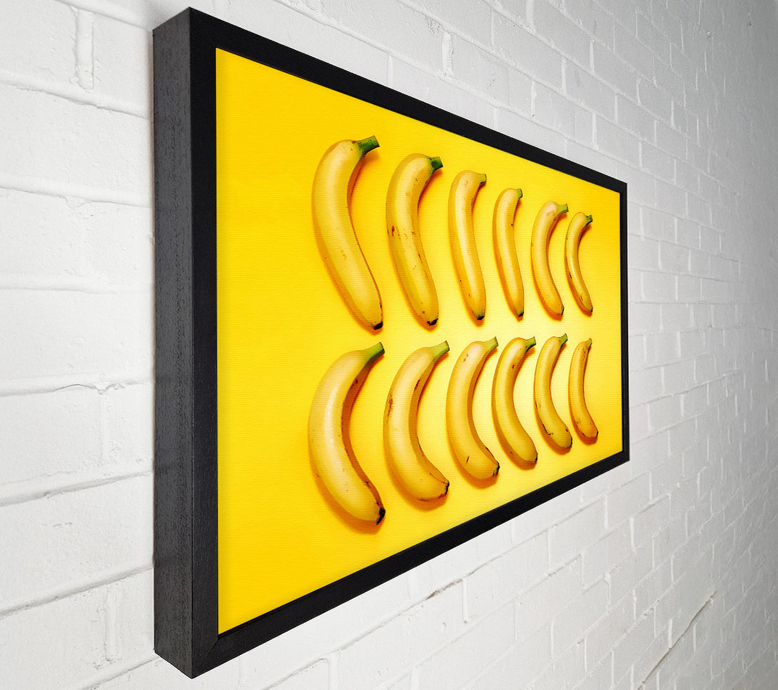  A Canvas Print of Banana Line-Up Canvas Wall Art