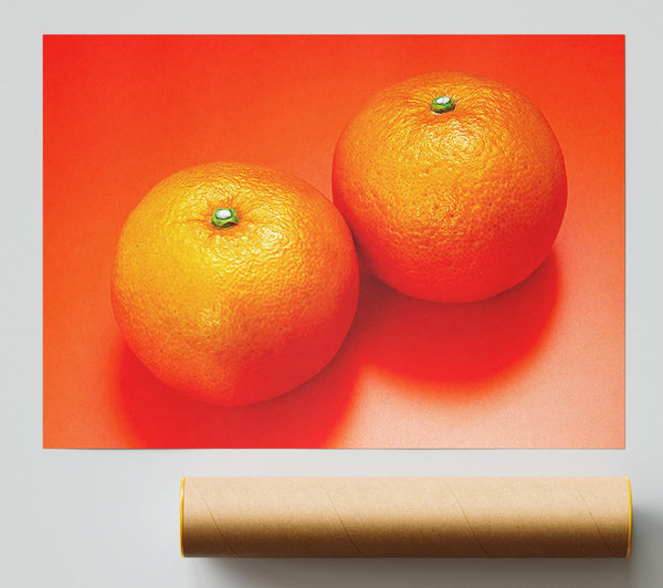 Orange Pair Print