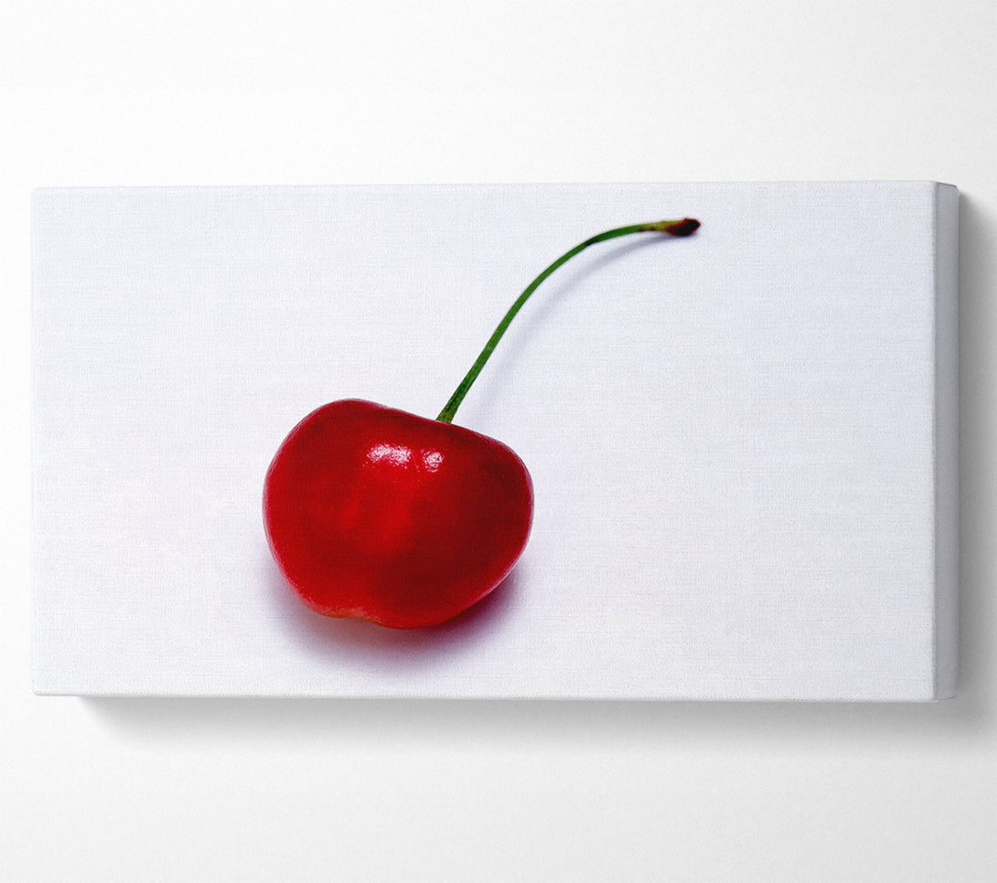  A Canvas Print of Single Cherry Canvas Print