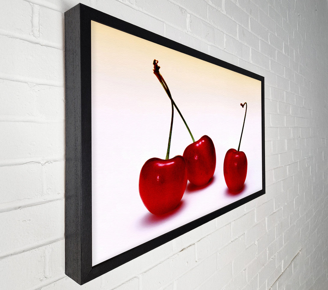  A Canvas Print of Cherry Trio Canvas Wall Art