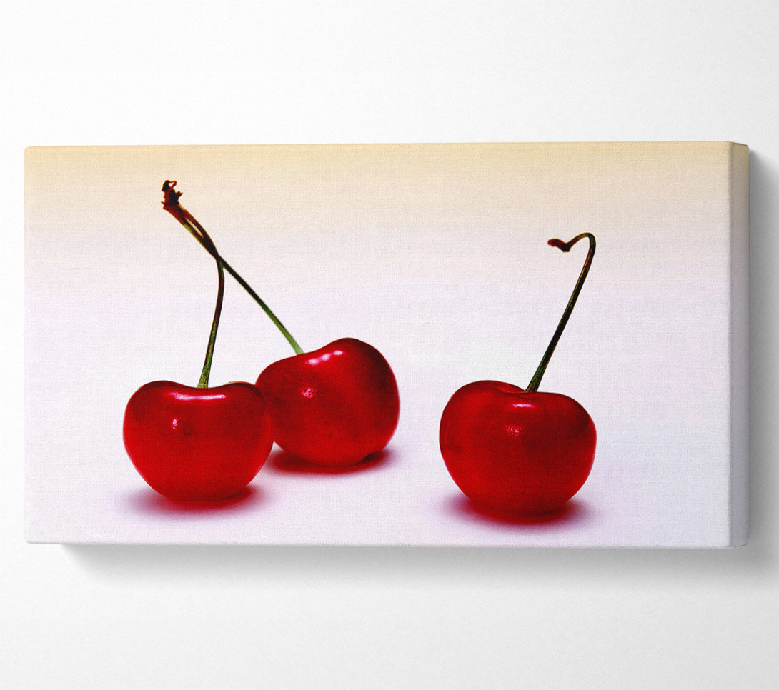  A Canvas Print of Cherry Trio Canvas Wall Art