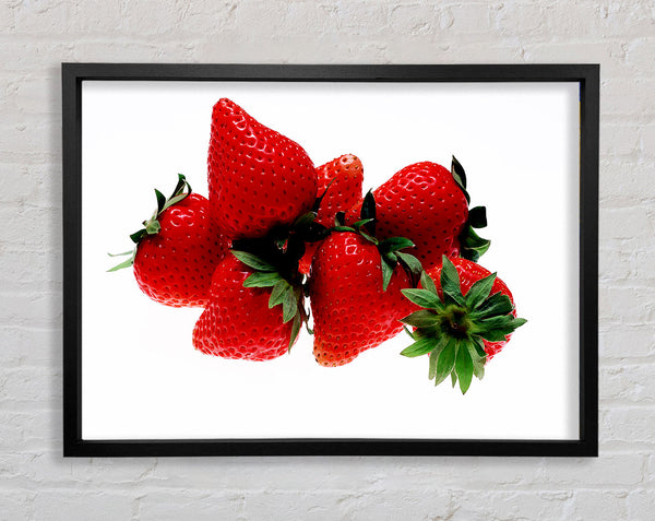 Strawberry Mountain Framed Print