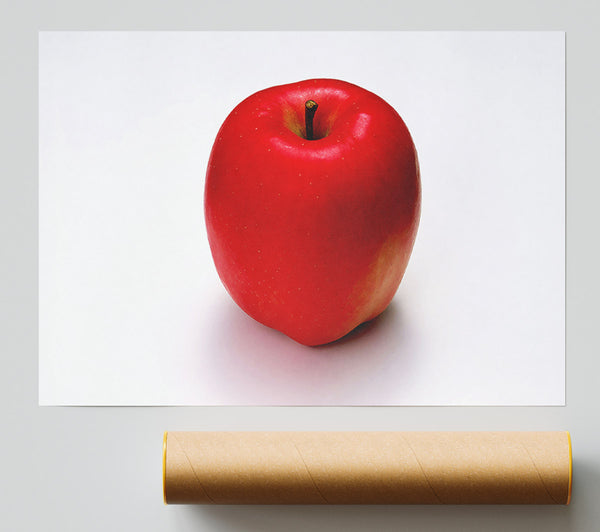 Single Red Apple Giclee Print