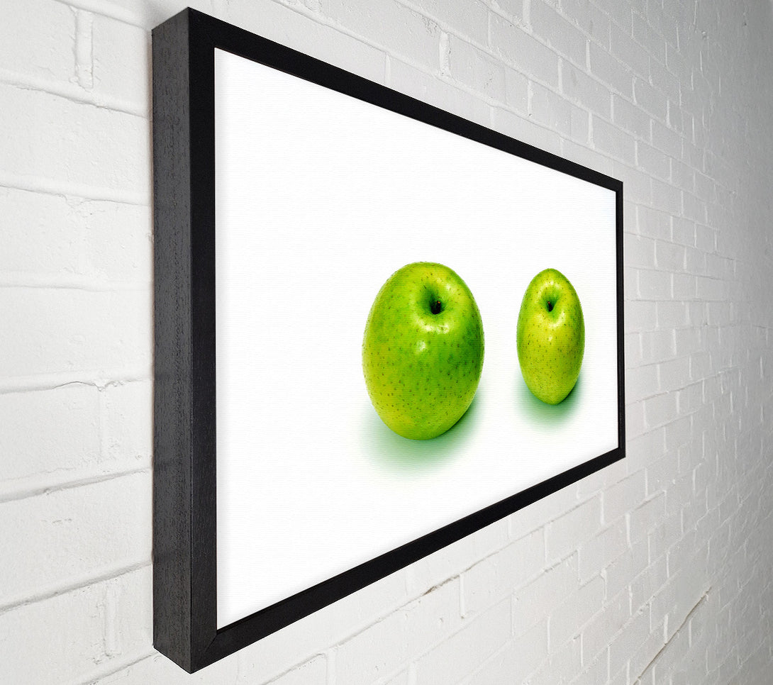 A Canvas Print of Apple Twins Canvas Print