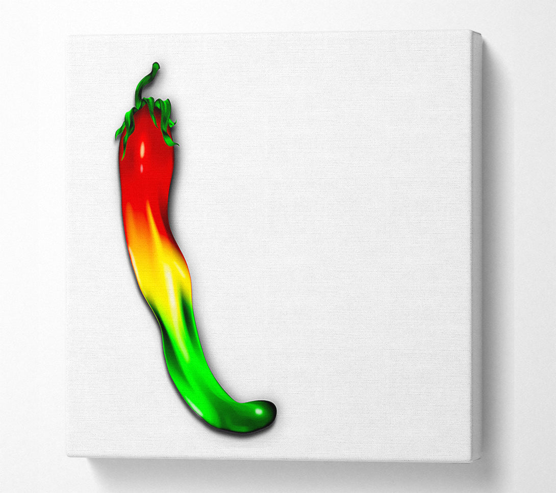  A Canvas Print of Chilli Pepper Canvas Wall Art