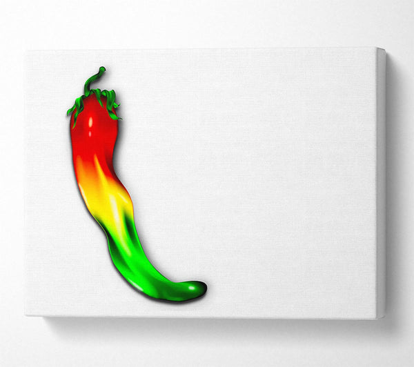  A Canvas Print of Chilli Pepper Canvas Wall Art
