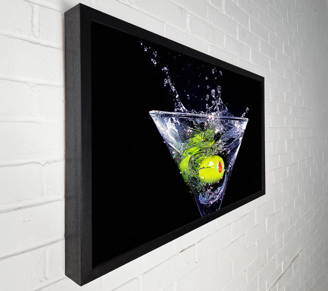 A Canvas Print of Olive Martini Canvas Wall Art