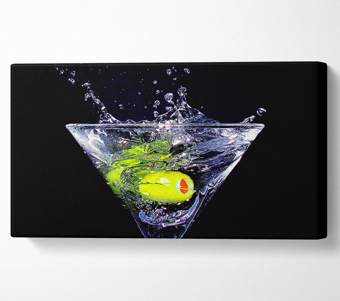  A Canvas Print of Olive Martini Canvas Wall Art