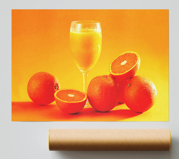 Breakfast Juice Giclee Print