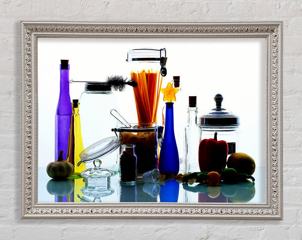 Kitchen Utensils Framed Print