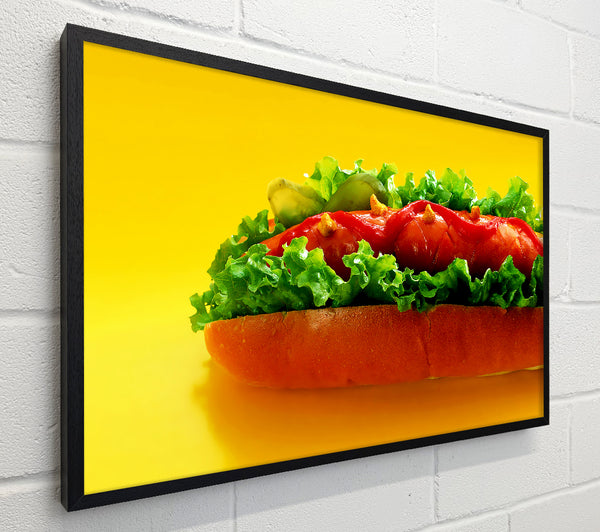 Hot Dog With Everything