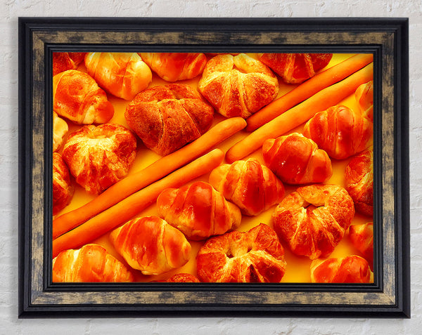 Bakery Selection Framed Print