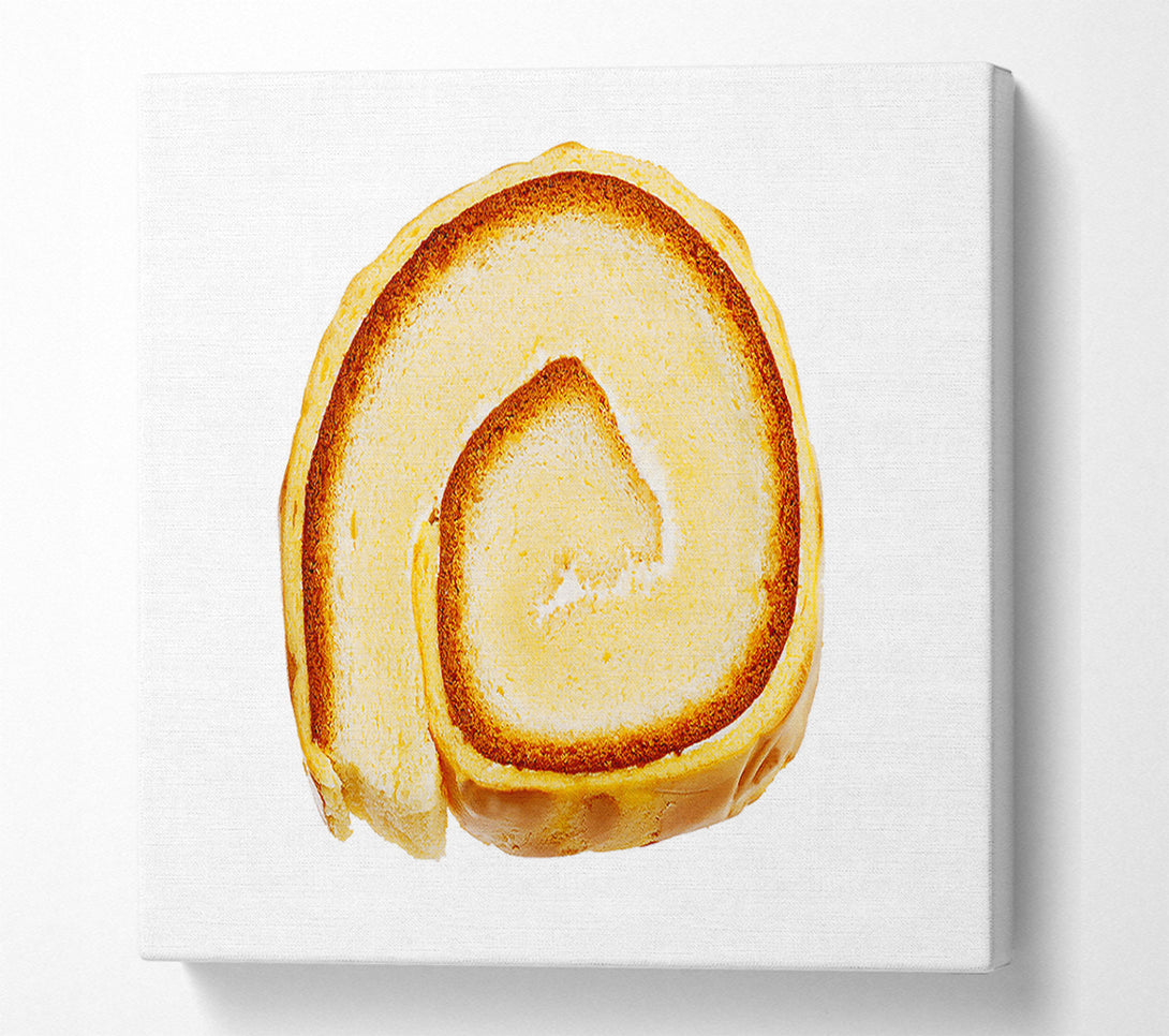  A Canvas Print of Slice Of Cake Canvas Wall Art